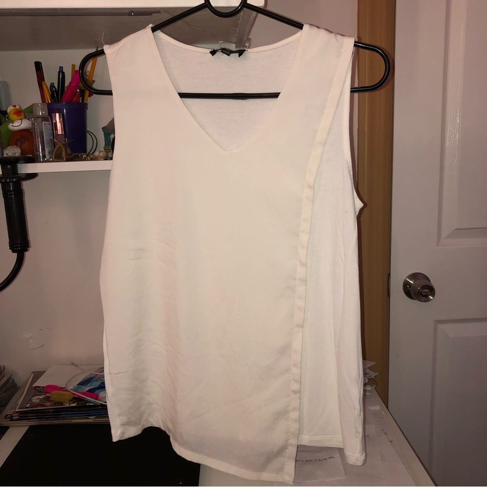 Stylish white blouse